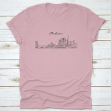 Load image into Gallery viewer, Batumi Skyline, Georgia, Hand Drawn Vector Illustration, Sketch
