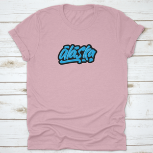 Alaska Hand Drawn Modern Brush Lettering Shirt