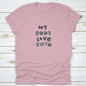 My Body Love Keto. Hand-Drawn Lettering In Sloppy Style. Scandinavian