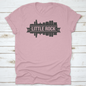 Little Rock Arkansas, Skyline Silhouette Design City Vector Art Trendy