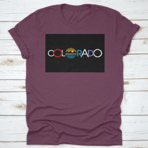 Colorado Urban City T Shirt Design Graphic Vector