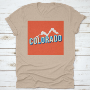 Colorado Vintage 3D Vector Lettering. Retro Bold Font, Typeface. Pop