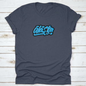 Alaska Hand Drawn Modern Brush Lettering Shirt