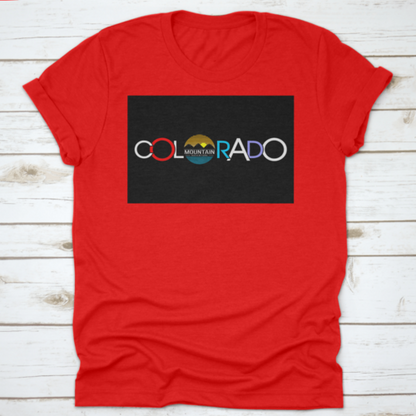 Colorado Urban City T Shirt Design Graphic Vector