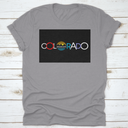 Colorado Urban City T Shirt Design Graphic Vector