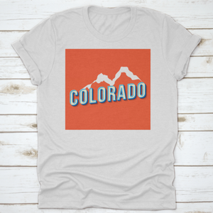 Colorado Vintage 3D Vector Lettering. Retro Bold Font, Typeface. Pop