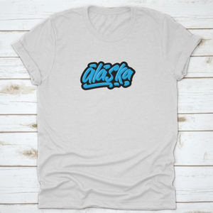 Alaska Hand Drawn Modern Brush Lettering Shirt