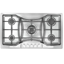 Load image into Gallery viewer, Empava 36GC24 36 in. Built-in Gas Cooktops
