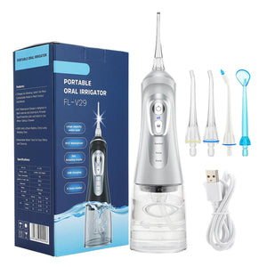 360° Rotation Nozzles Water Flosser Irrigator Dental Water Jet 9 Modes | Pharmacy