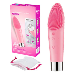 3-in-1 Ultrasonic Facial Cleansing Brush & Facial Hair Removal | Pharmacy