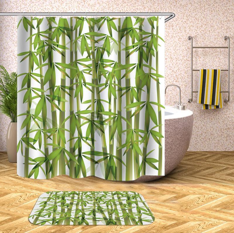 Fresh Bamboo Shower Curtain