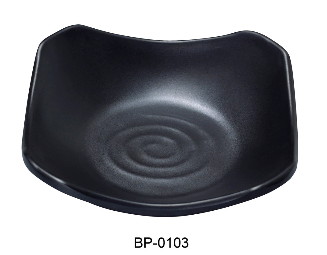 Yanco BP-0103 Black pearl-1 New Square Dish