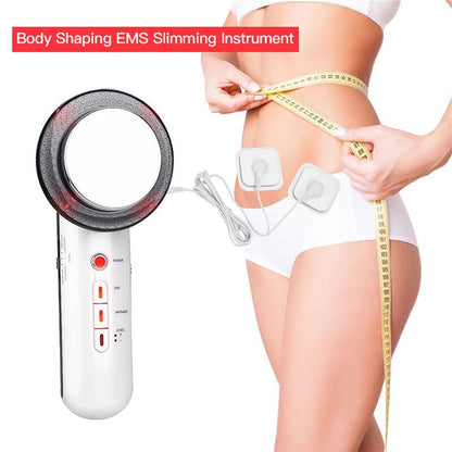 3 In 1 Ultrasonic Far Infrared EMS Facial Body Slimming Massager Skin | Pharmacy