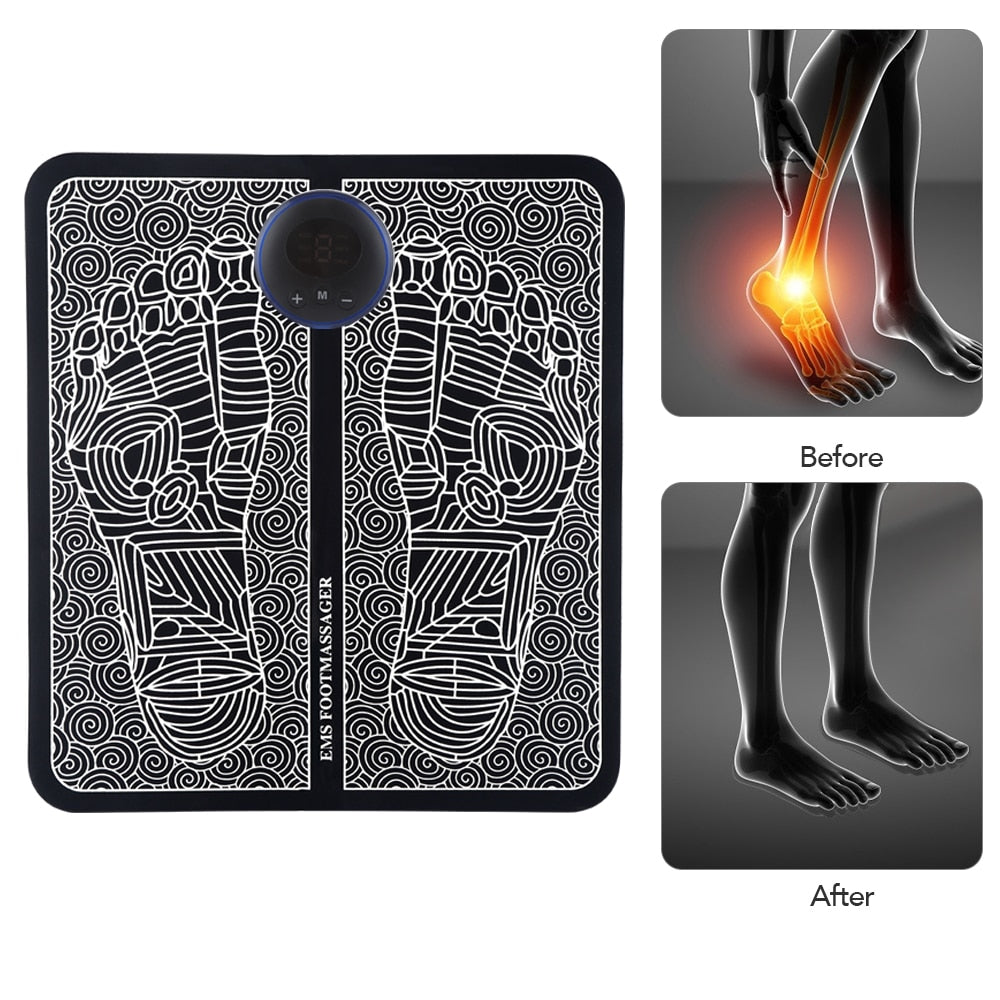 EMS Foot Massage Mat Physiotherapy Foot Massage