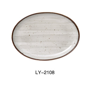 Yanco LY-2108 Lyon 8" X 5 1/2" X 3/4"COUPE PLATTER