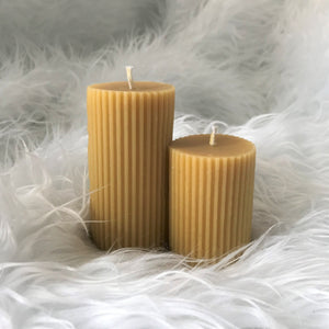 Christmas Pillar Candle Set