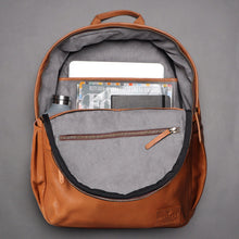 Load image into Gallery viewer, Journey Leather Backpack - Tan | Journey Collection
