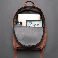 Load image into Gallery viewer, Mini Journey Leather Backpack - Navy | Journey Collection
