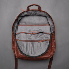 Load image into Gallery viewer, Mini Journey Leather Backpack - Brown | Journey Collection
