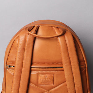 Journey Leather Backpack - Tan | Journey Collection