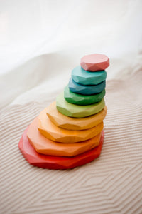 QToys Australia (USA) natural color stacking stones