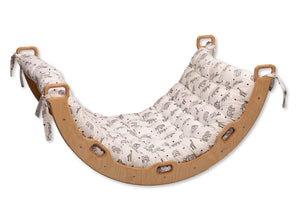 Climbing Arch Rocker with Origami Pillow