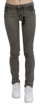 Load image into Gallery viewer, Costume National Gray Low Waist Skinny Denim Cotton Jeans
