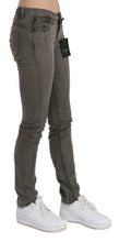 Load image into Gallery viewer, Costume National Gray Low Waist Skinny Denim Cotton Jeans
