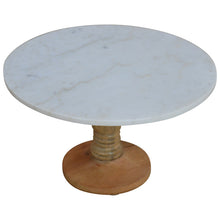 Load image into Gallery viewer, Cake Stand with Marble Top
