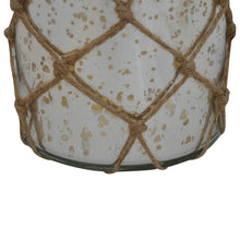 Load image into Gallery viewer, Glass Jar Lantern with Rope
