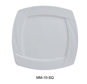 Yanco MM-10-SQ Miami 10" Square Plate