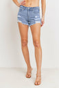 JUST USA LOW RISE DISTRESSED SHORT