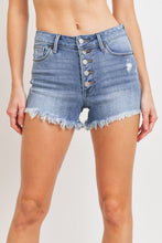 Load image into Gallery viewer, JUST USA BUTTON DOWN DISTRESSED SHORT
