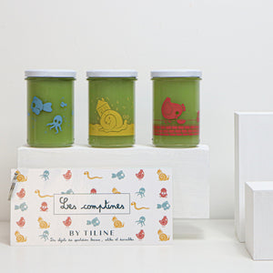 Coffret de Jolis Pots en verre - 228 mL