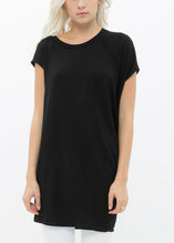 Load image into Gallery viewer, Women&#39;s Asymmetric Drape Tee
