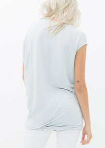 Women's Asymmetric Drape Tee