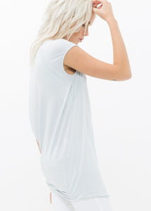 Women's Asymmetric Drape Tee