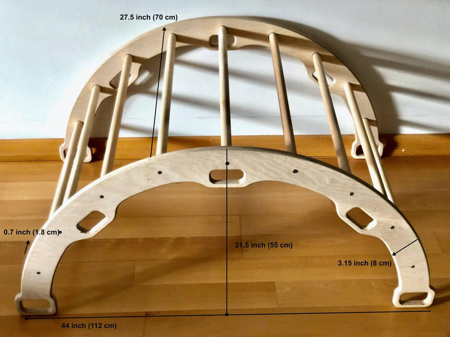 Climbing Arch/Rocker with 2 Ramps | Color Your Soul Kids Decor