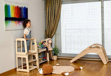 Load image into Gallery viewer, 2-in-1 Montessori Learning Tower &amp; Desk | Children&#39;s Furniture
