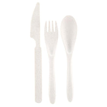 Load image into Gallery viewer, Eat.Study.Repeat Reusable Cutlery Set | 3 Piece with Storage Case
