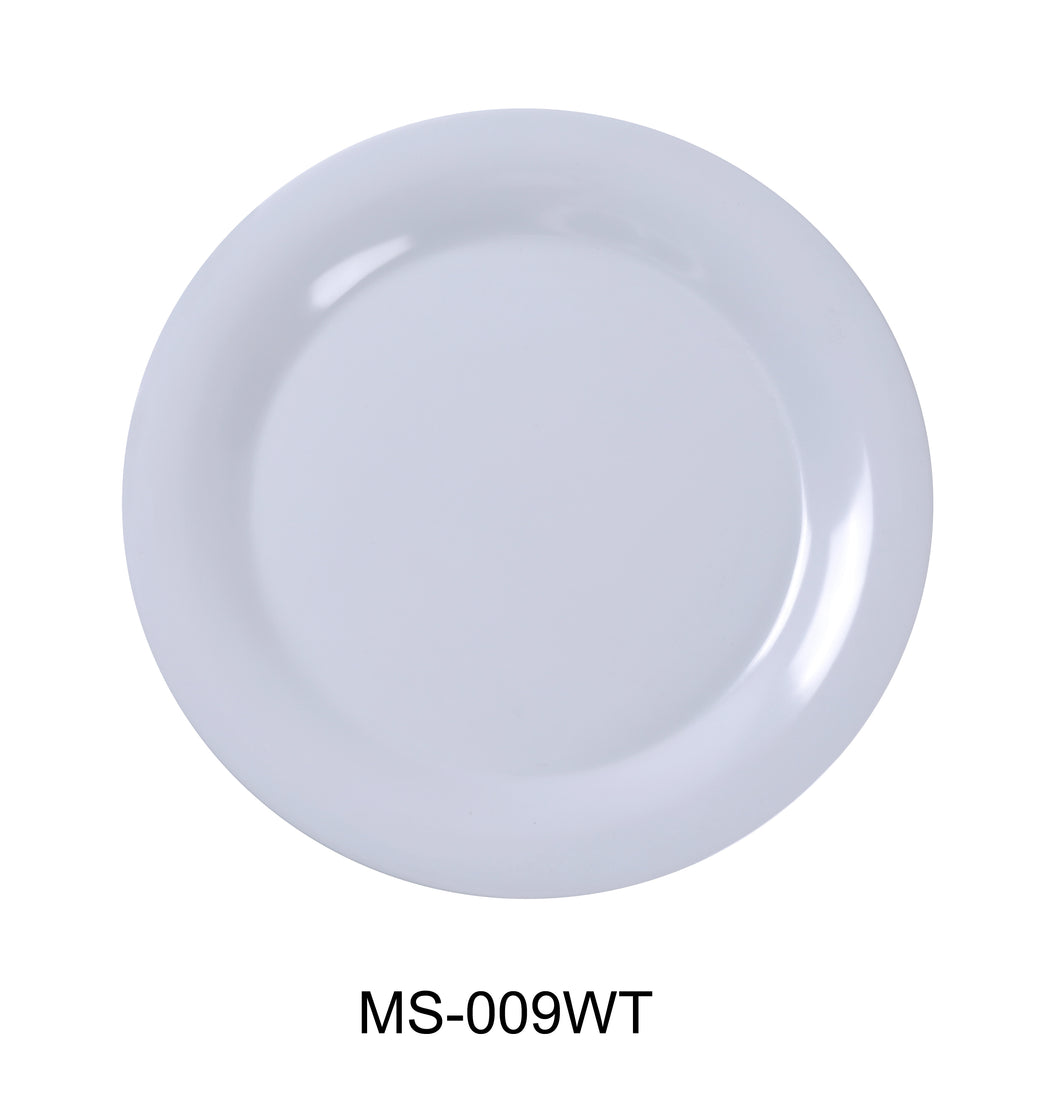 Yanco MS-009WT Mile Stone Wide Rim Round Plate