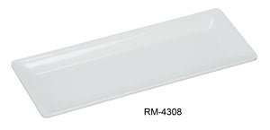 Yanco RM-4308 Rome Rectangular Plate