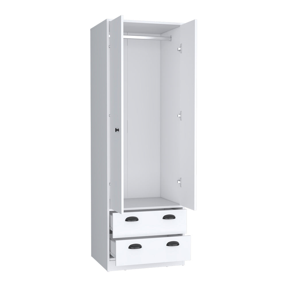 Armoire Hobbs, White Finish