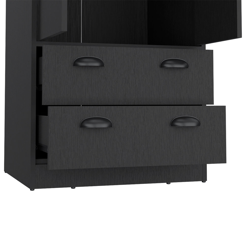 Armoire Hobbs, Black Wengue Finish