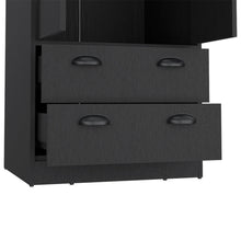 Load image into Gallery viewer, Armoire Hobbs, Black Wengue Finish
