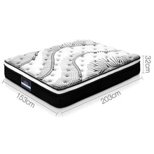 Load image into Gallery viewer, Giselle Bedding Como Euro Top Pocket Spring Mattress 32cm Thick Queen
