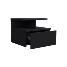 Load image into Gallery viewer, Kenya 2 Piece Bedroom Set, Armoire + Nightstand, Black Wengue Finish
