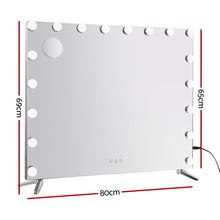 Load image into Gallery viewer, Embellir Makeup Mirror with Light LED Hollywood Mounted Wall Mirrors
