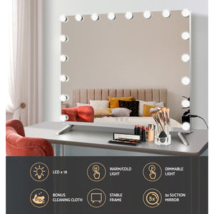 Embellir Makeup Mirror with Light LED Hollywood Mounted Wall Mirrors