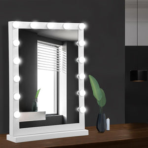 Embellir Hollywood Makeup Mirror With Light 15 LED Bulbs Vanity